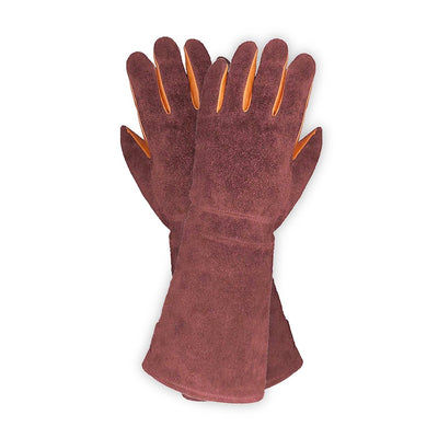Leather Pros Gloves - Brown