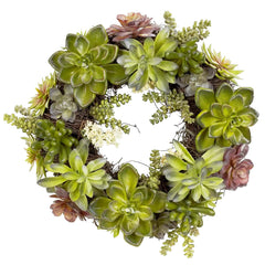 Succulent Wreath 14